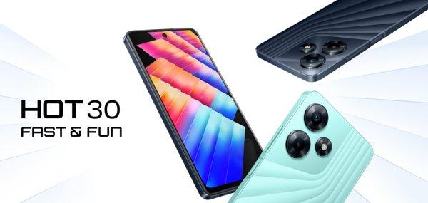 Infinix Hot 30 8GB 256GB  (CRNA)