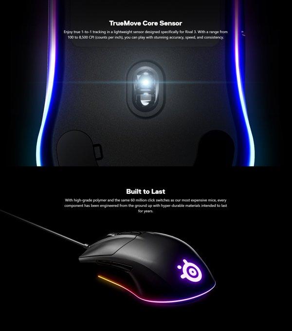 SteelSeries Rival 3