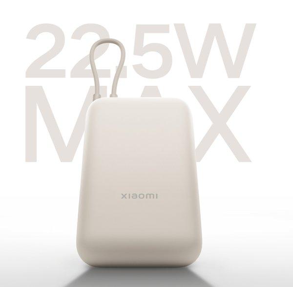 Xiaomi Power Bank 10000mAh (Integrated Cable) Ice Blue