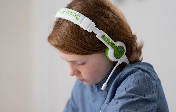 BuddyPhones School plus (zelena)