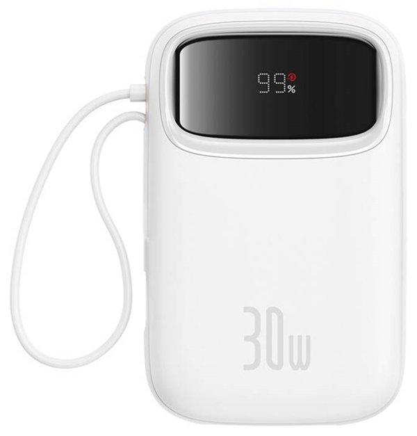 Baseus QPow 2 10000mAh 30W powerbank (White)
