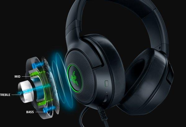 Razer Kraken V3 X Black gaming slušalice