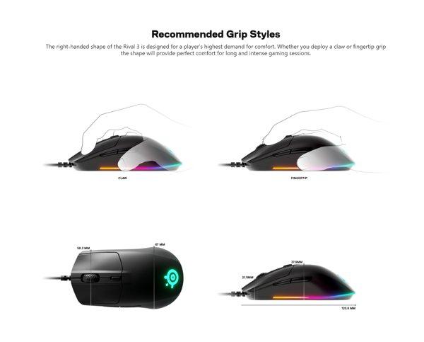 SteelSeries Rival 3
