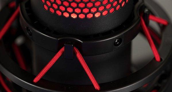 HyperX QuadCast (Black-Red) mikrofon