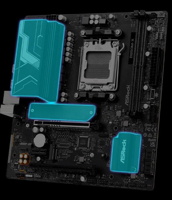 Asrock B850M-X R2.0 matična ploča