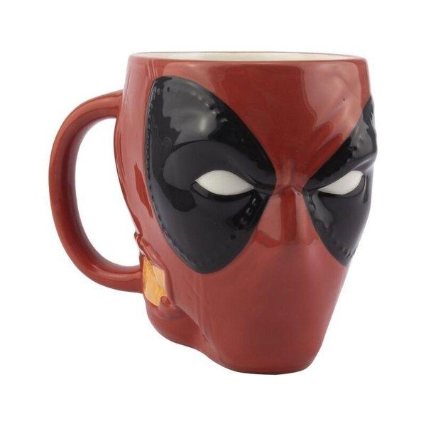 Paladone Marvel Deadpool Shaped Mug - Multicom