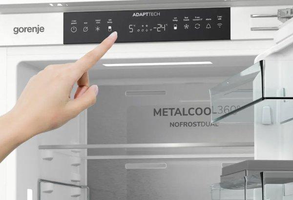 Gorenje NRKI619D61WFE ugradni kombinovani frižider