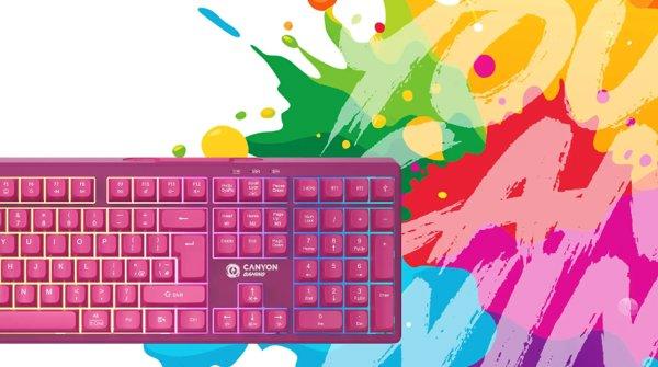 Canyon Fortnax GKW-2 gaming tastatura