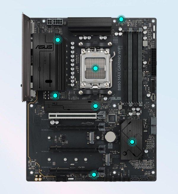 ASUS B850 MAX GAMING WIFI matična ploča