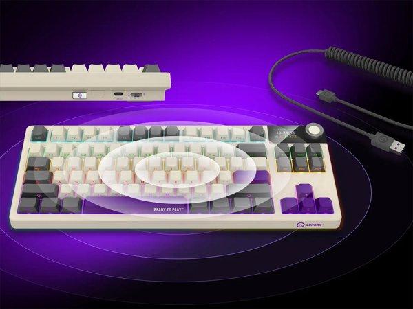 Lorgar Pro KBP70TKLW White gaming tastatura