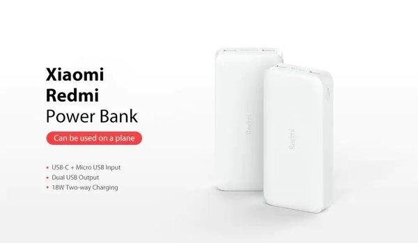 Xiaomi Redmi 20000mAh 18W Fast Charge PB Black