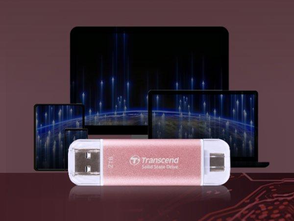 Trascend ESD310 512GB Black SSD