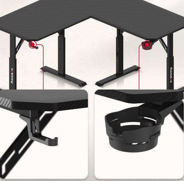 Huzaro Hero 7.3 Black gaming sto