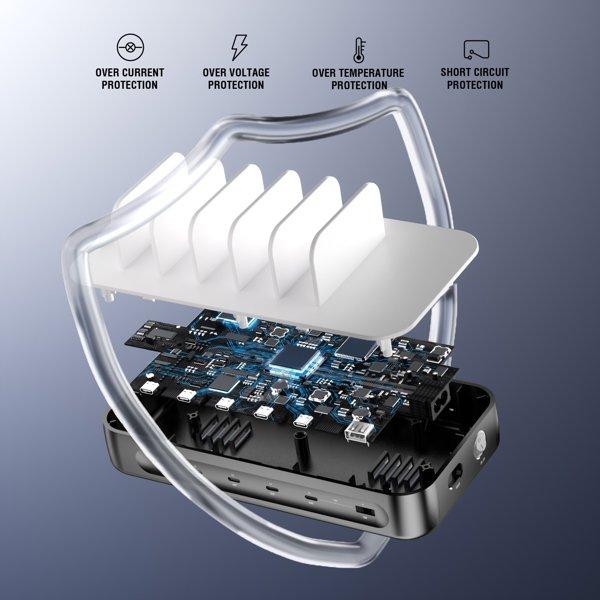 4smarts 100W 5C/1A stanica za punjenje