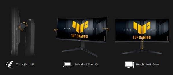 ASUS TUF Gaming VG34WQML5A zakrivljeni monitor