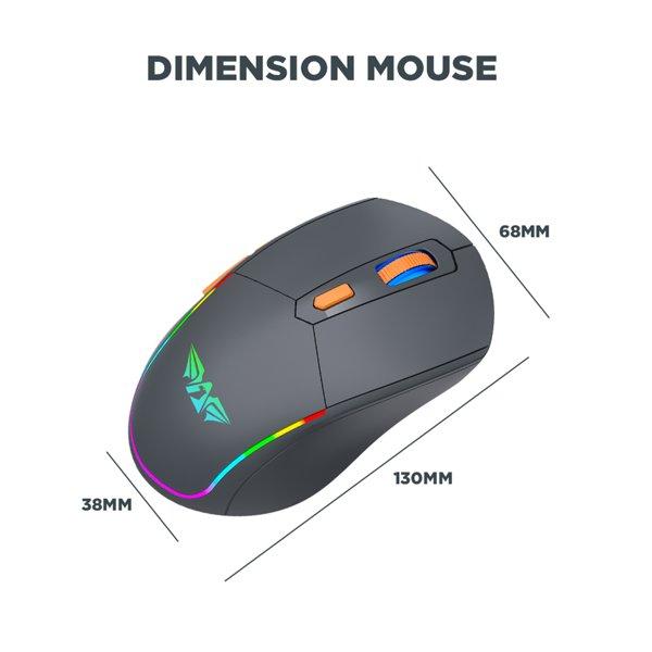 Armaggeddon MM-852R DUO STEALTH tastatura i miš
