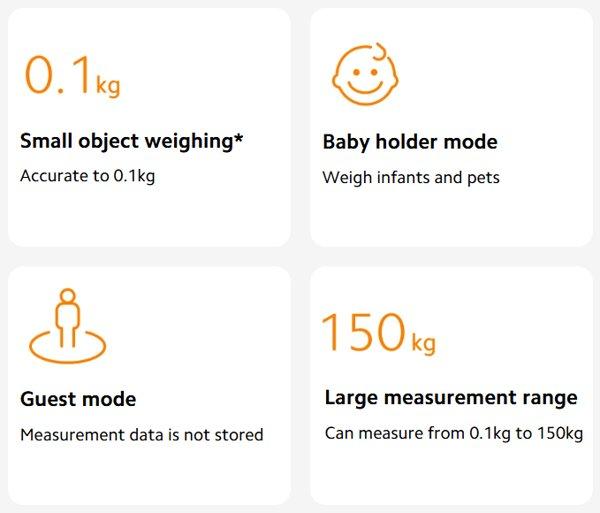 Xiaomi Body Composition Scale S400 pametna vaga