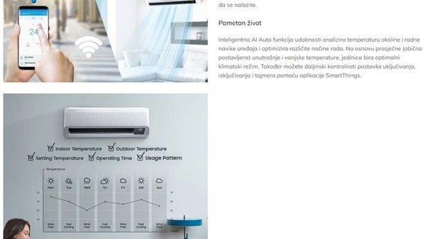 Samsung NORDIC Essential AR12TXFZBWKNEE klima