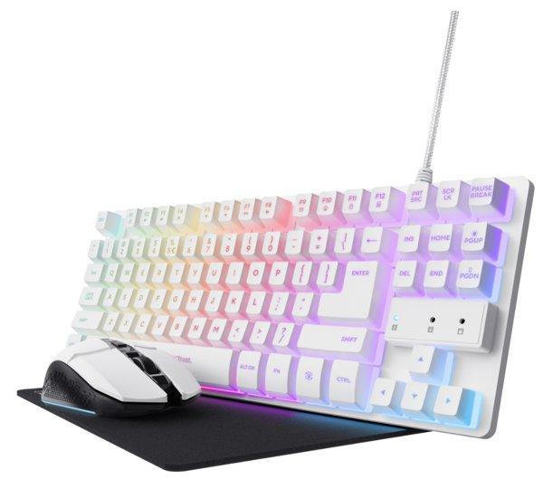 Trust GXT 794W 3-in-1 Gaming Bundle - White