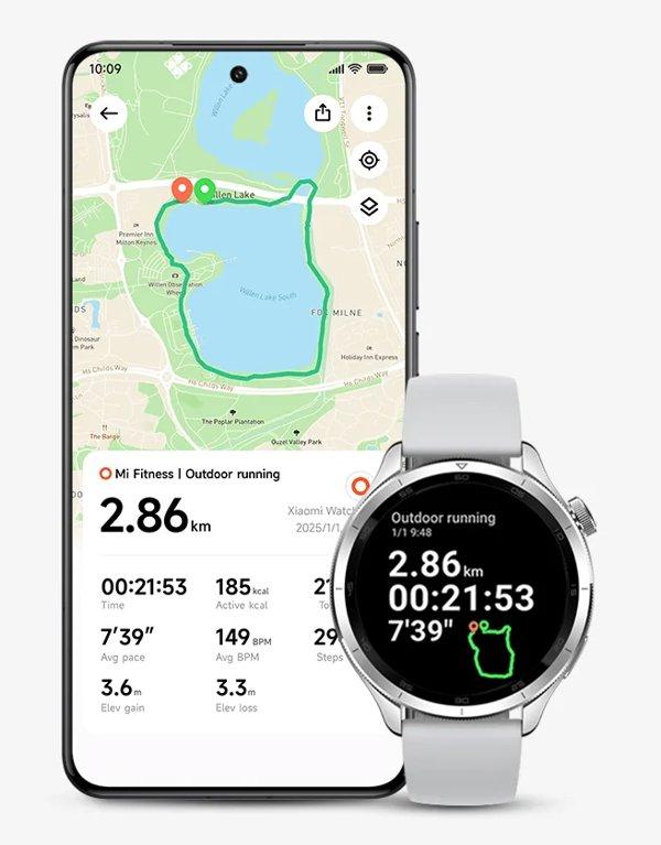 XIAOMI Watch S4 Silver smartwatch