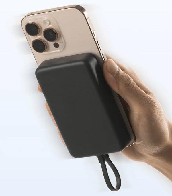 XIAOMI 33W Magnetic Power Bank 10000 (Integrated Cable) White