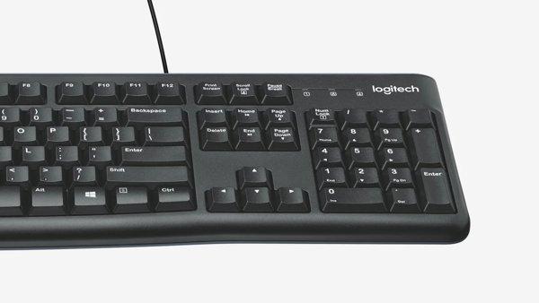 Logitech MK120 Corded Black tastatura i miš&nbsp;