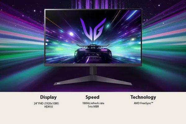 LG 24GS50F-B UltraGear Gaming monitor