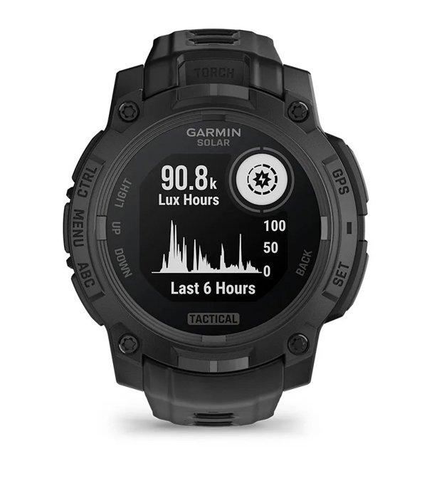 Garmin Instinct 3 Black – 45 mm, Solar, Tactical Edition