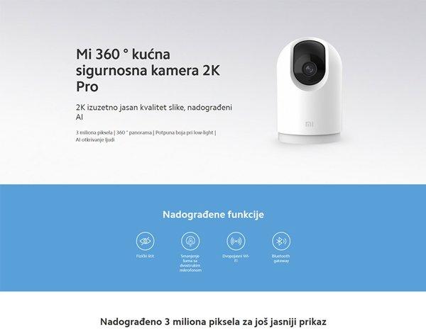 Xiaomi Mi 360° Home Security Camera 2K Pro