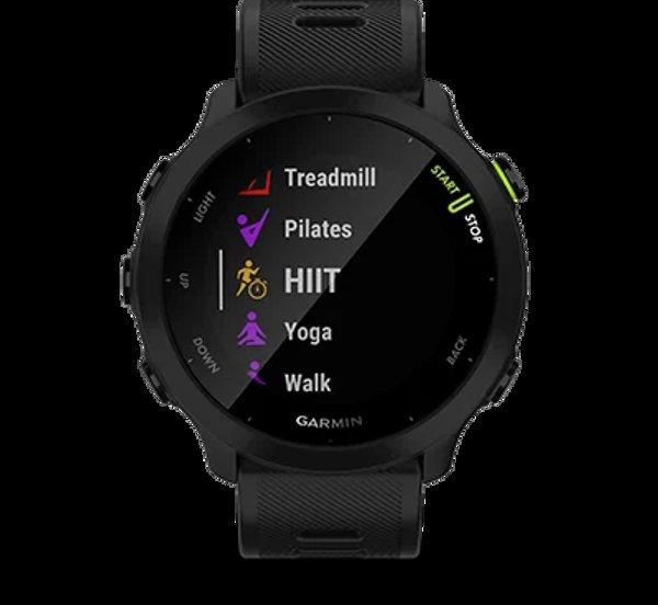 Garmin Forerunner 55 Black smartwatch