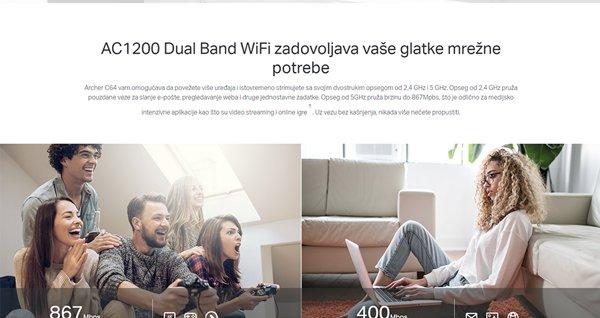 TP LINK ARCHER C64