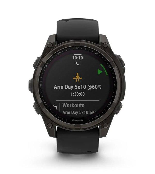 Garmin Fenix 8 47mm Solar Sapphire Gray smartwatch