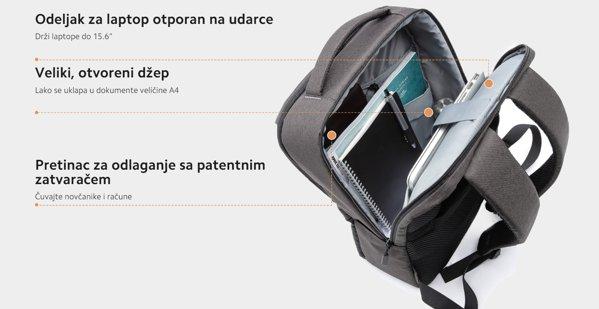 Xiaomi Commuter Backpack (Light Gray)