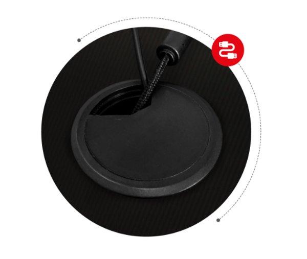 Huzaro Hero 8.5 Black gaming sto