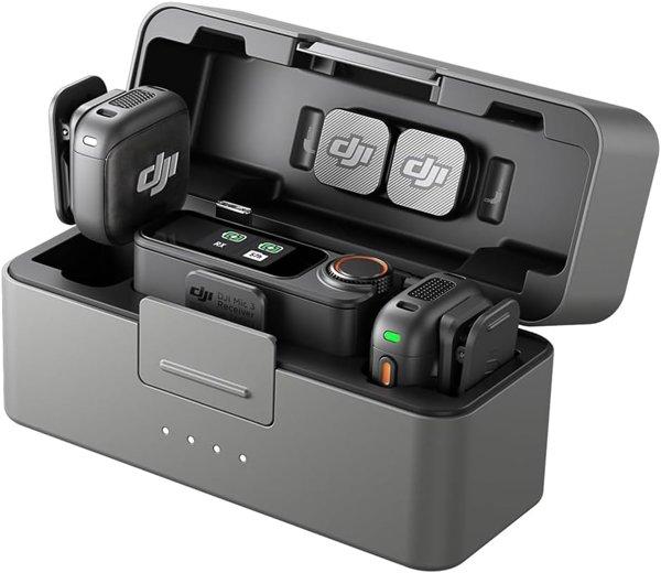 DJI Mic 3 (2 TX + 1 RX + Charging Case)