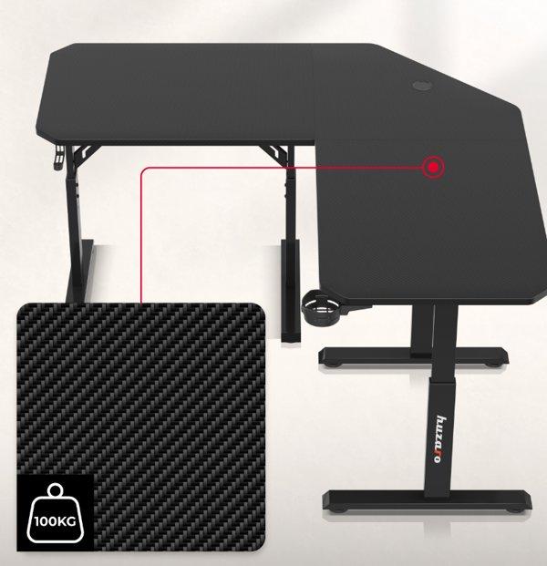 Huzaro Hero 7.3 Black gaming sto