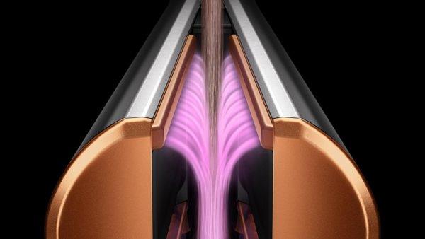 Dyson Airstrait (Red Velvet Gold)