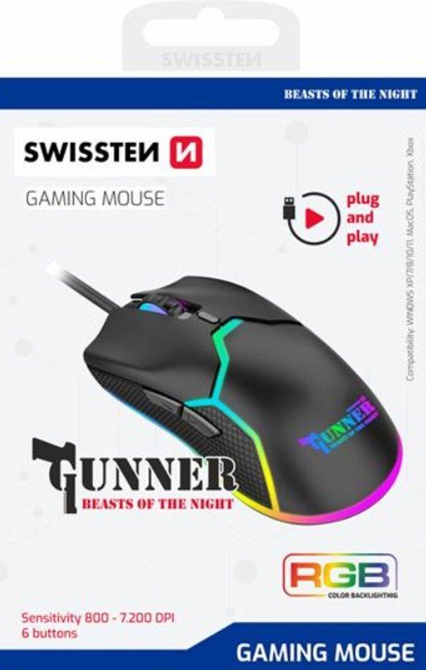 Swissten GUNNER miš