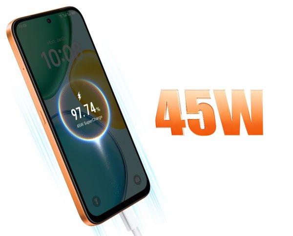 Honor X7e 6GB 256GB Sunrise Orange smartphone