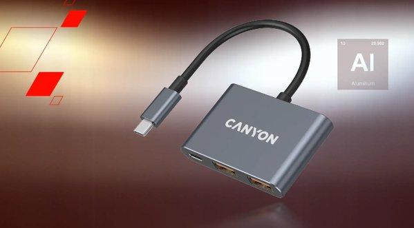 Canyon DS-3 USB-C hub