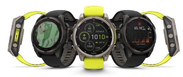 Garmin Fenix 8 47mm Solar Sapphire Gray smartwatch