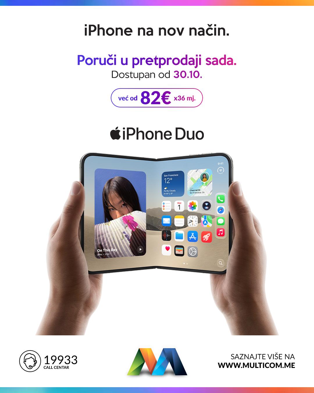 Apple DUO preorder 