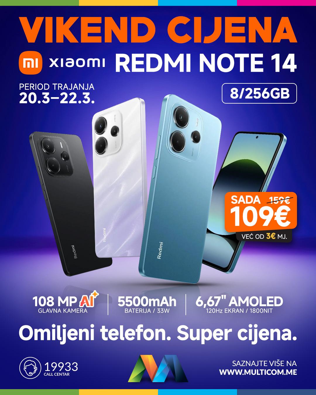 Xiaomi Redmi Note 14