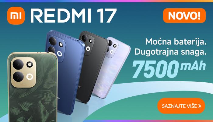 Redmi 17 novo promo