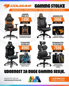 Cougar gaming stolice