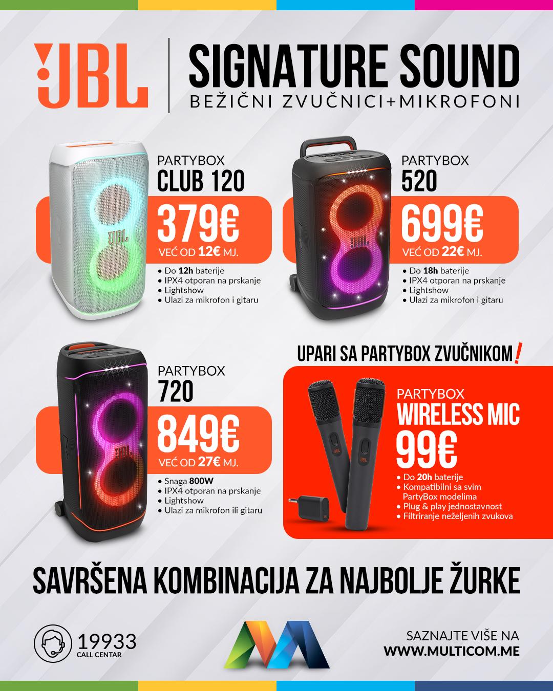 JBL sound
