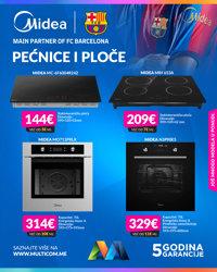 Midea pecnice i ploce septembar 