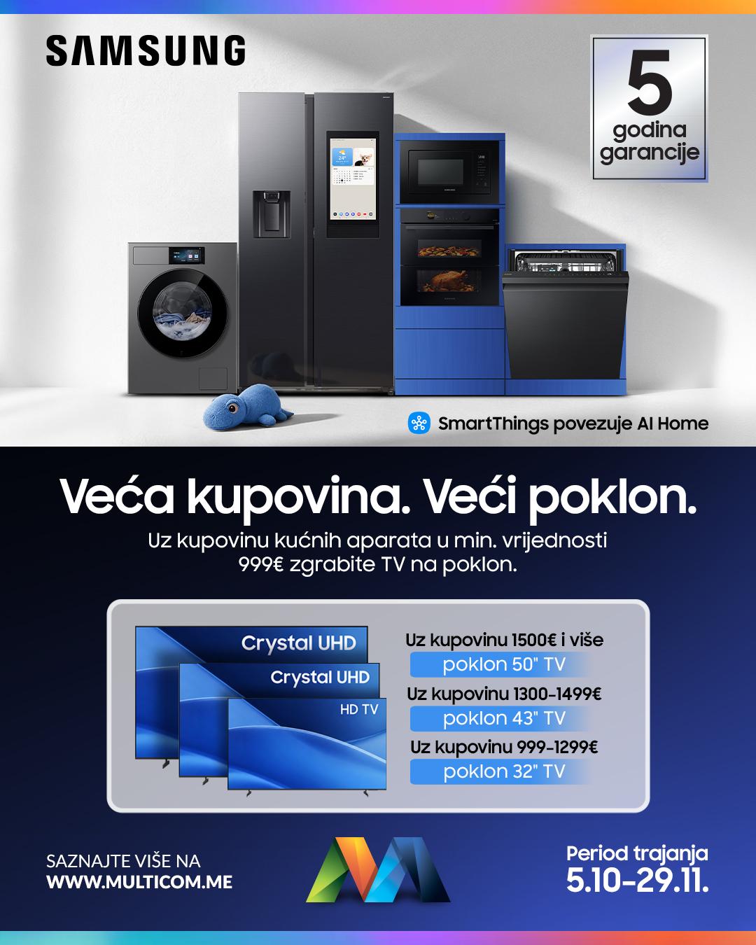 Samsung bijela tehnika oktobar