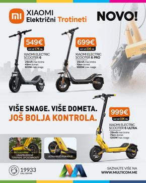 Novi Xiaomi trotineti