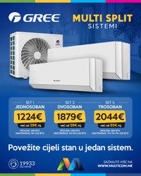 Gree Multisplit sistemi